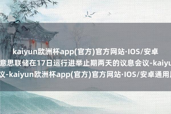 kaiyun欧洲杯app(官方)官方网站·IOS/安卓通用版/手机APP下载　　好意思联储在17日运行进举止期两天的议息会议-kaiyun欧洲杯app(官方)官方网站·IOS/安卓通用版/手机APP下载