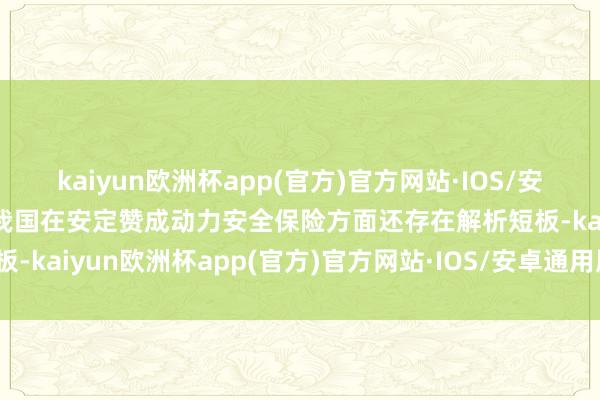 kaiyun欧洲杯app(官方)官方网站·IOS/安卓通用版/手机APP下载我国在安定赞成动力安全保险方面还存在解析短板-kaiyun欧洲杯app(官方)官方网站·IOS/安卓通用版/手机APP下载