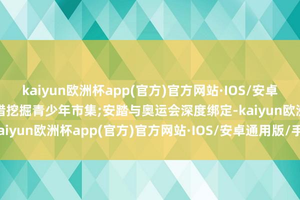 kaiyun欧洲杯app(官方)官方网站·IOS/安卓通用版/手机APP下载珍惜挖掘青少年市集;安踏与奥运会深度绑定-kaiyun欧洲杯app(官方)官方网站·IOS/安卓通用版/手机APP下载