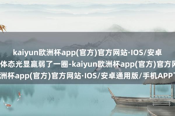 kaiyun欧洲杯app(官方)官方网站·IOS/安卓通用版/手机APP下载其体态光显羸弱了一圈-kaiyun欧洲杯app(官方)官方网站·IOS/安卓通用版/手机APP下载
