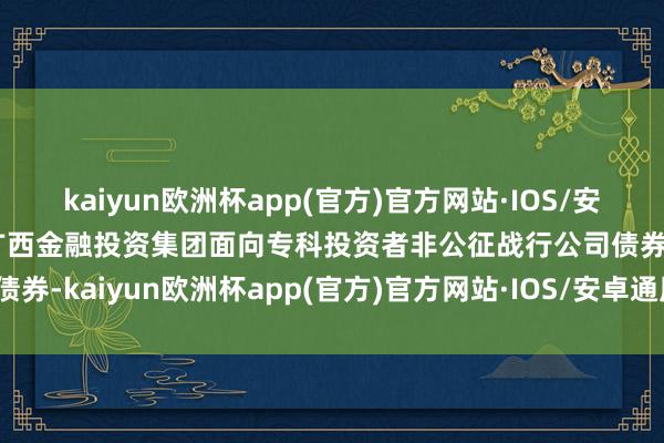 kaiyun欧洲杯app(官方)官方网站·IOS/安卓通用版/手机APP下载广西金融投资集团面向专科投资者非公征战行公司债券-kaiyun欧洲杯app(官方)官方网站·IOS/安卓通用版/手机APP下载