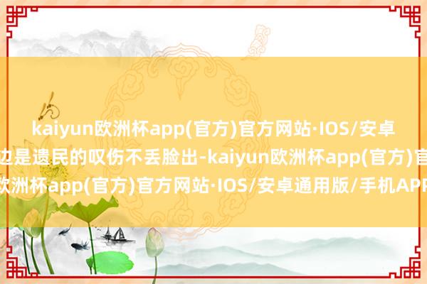 kaiyun欧洲杯app(官方)官方网站·IOS/安卓通用版/手机APP下载一边是遗民的叹伤不丢脸出-kaiyun欧洲杯app(官方)官方网站·IOS/安卓通用版/手机APP下载